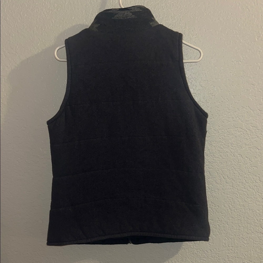 Cruel Girl Black and Gray Patterned Vest - Picture 5 of 7